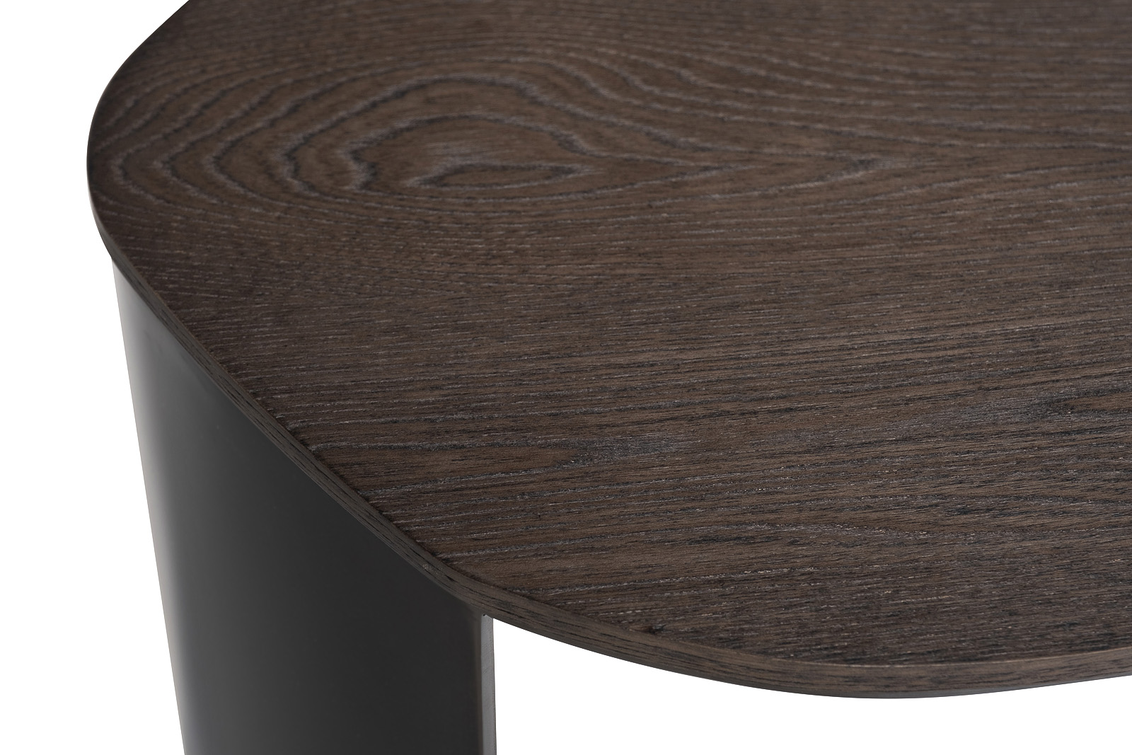 Столик журнальный приставной темный шпон 3