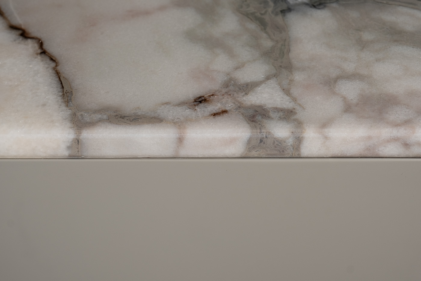 Комод с мраморной столешницей серый 5