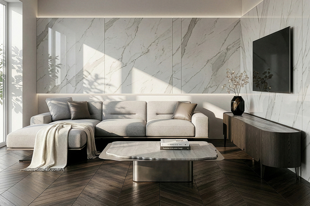 Стол журнальный Травертин (Travertine) 11