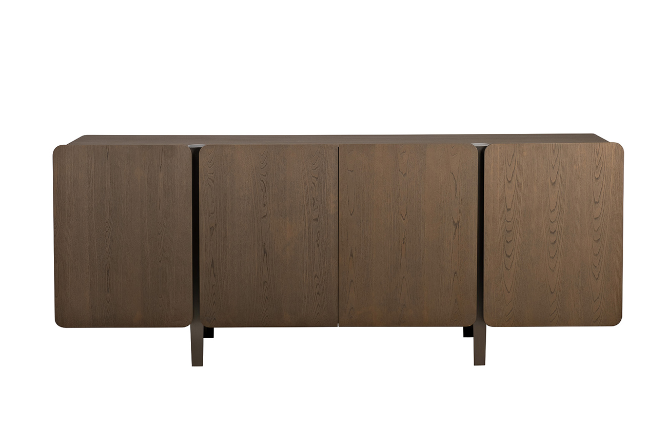 Комод «Закруглённый» (Smooth) шпон ясеня 1