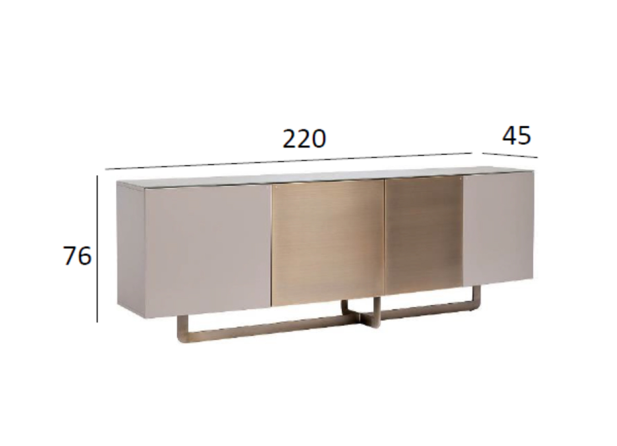 Комод Космос (Space) с дверцами 6