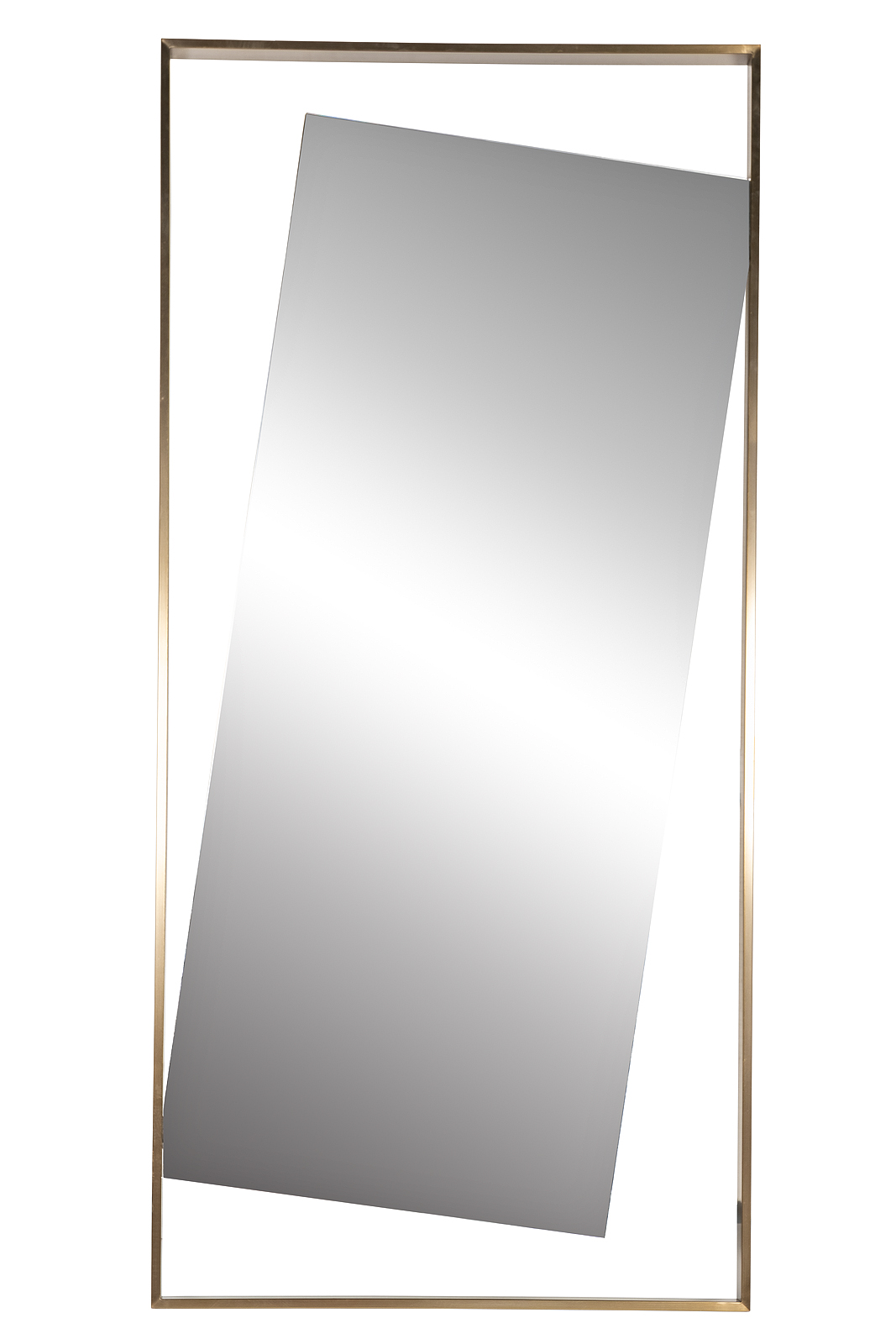 Зеркало напольное в золотой раме 1