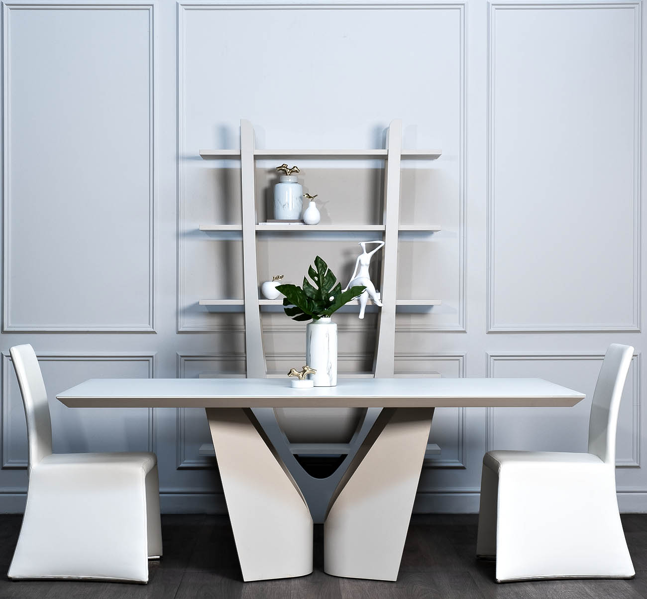 Стол обеденный Квадро (Quadro) белый 5