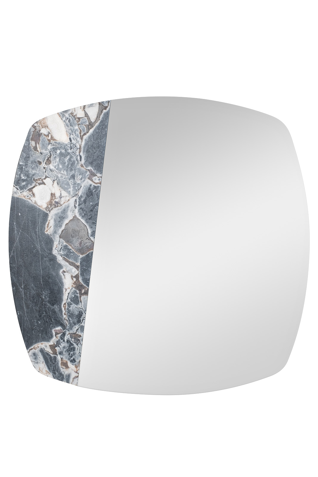 Зеркало настенное с декоративной вставкой 1