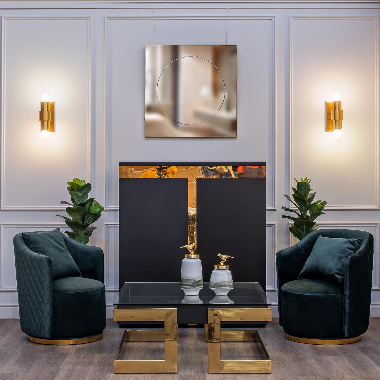 Стол журнальный квадратный Марбелла (Marbella) 3