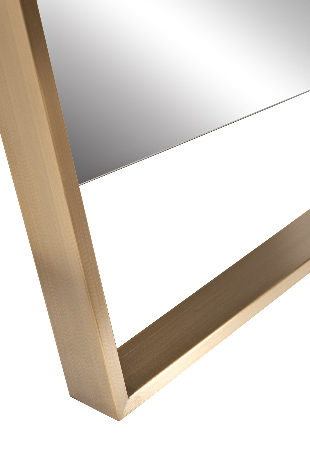 Зеркало напольное в золотой раме 2