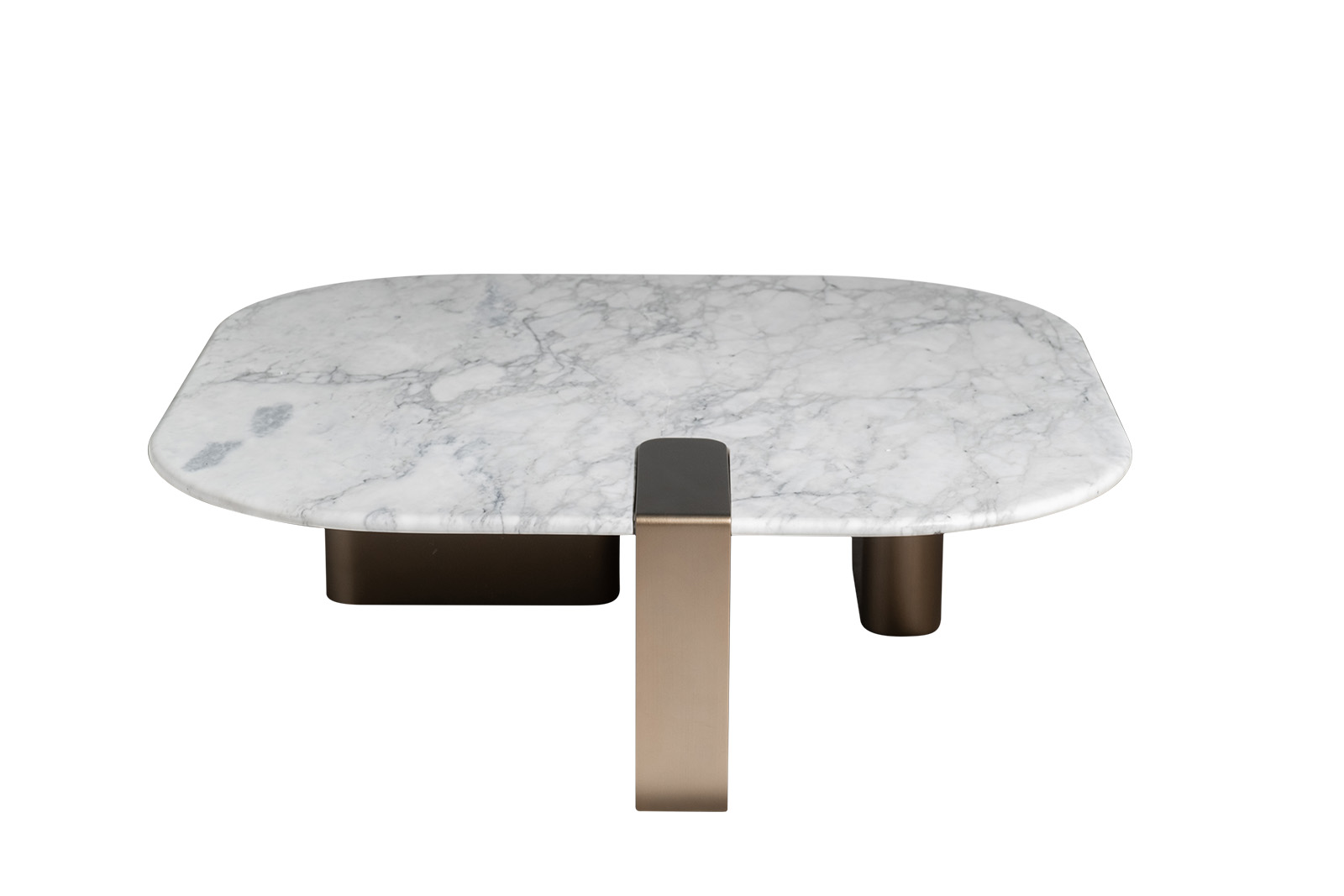 Стол журнальный Брендон (Brandon) мраморный 3