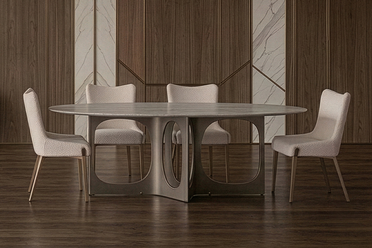 Стол обеденный Травертин (Travertine) 9