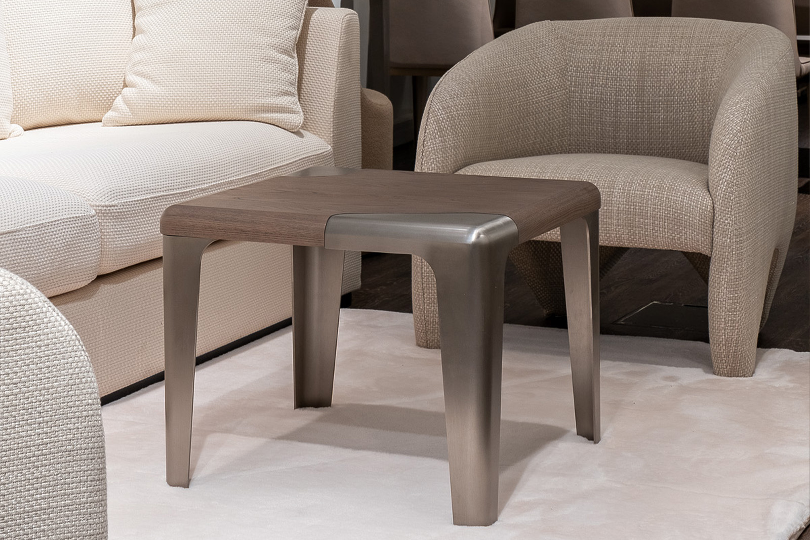 Столик журнальный Cмут (Smooth) квадратный 5