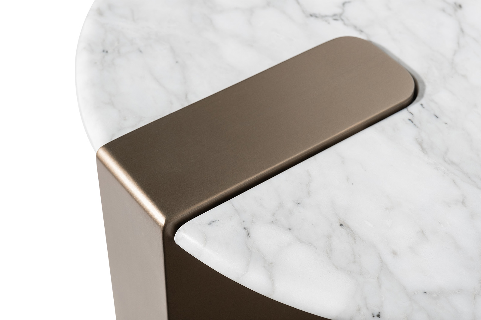 Столик журнальный Брендон (Brandon) мраморный 3