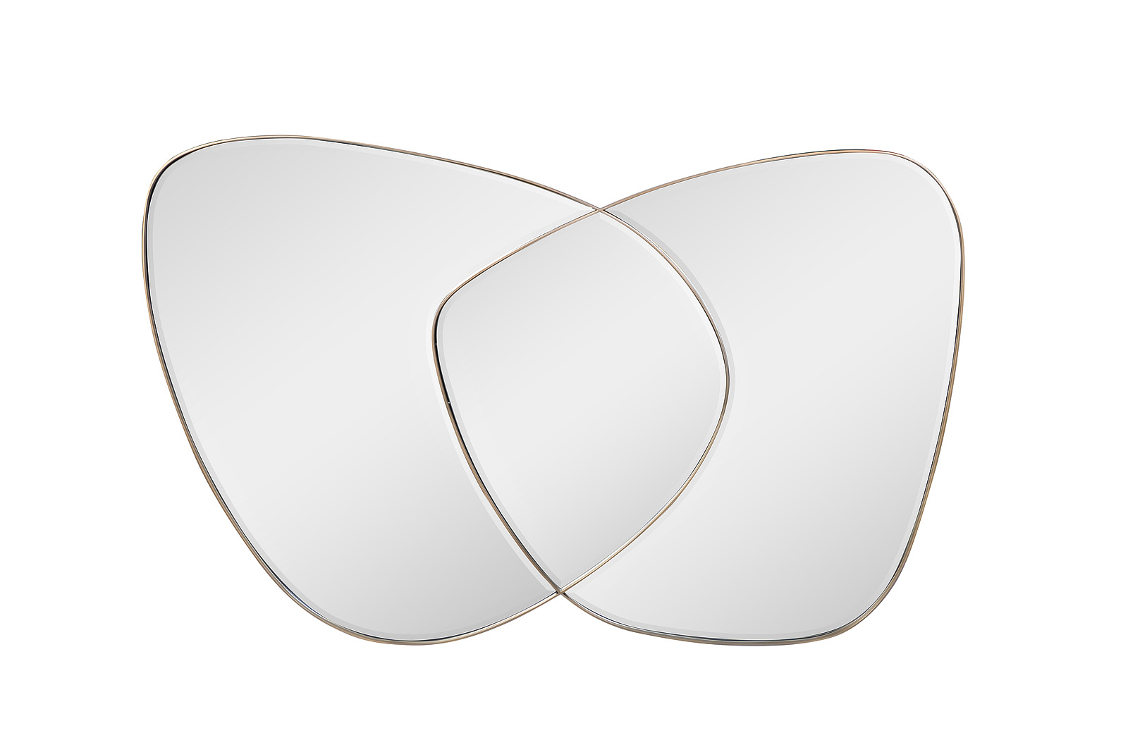 Зеркало настенное двойное 1