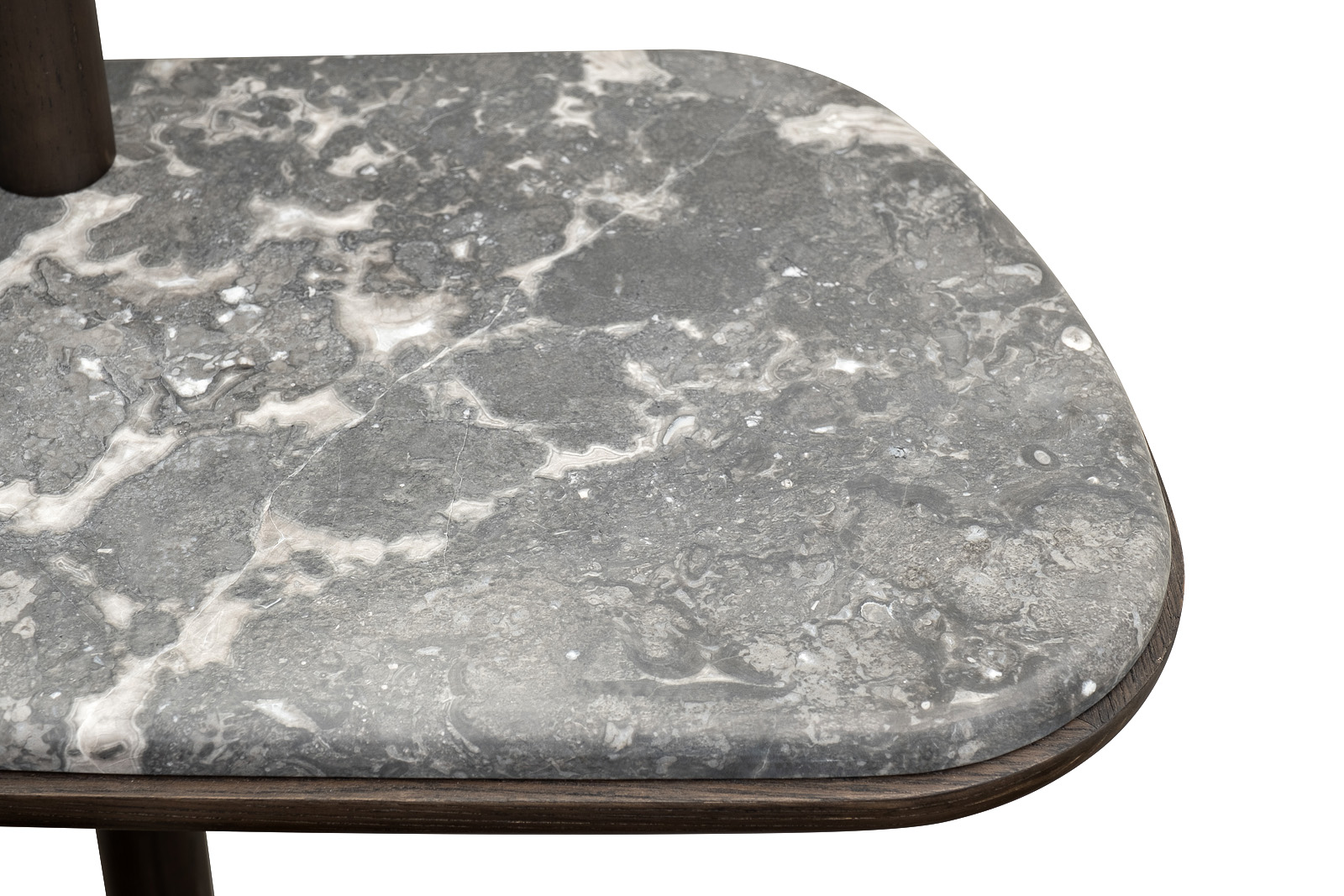 Зеркало с полкой и пуфом 7