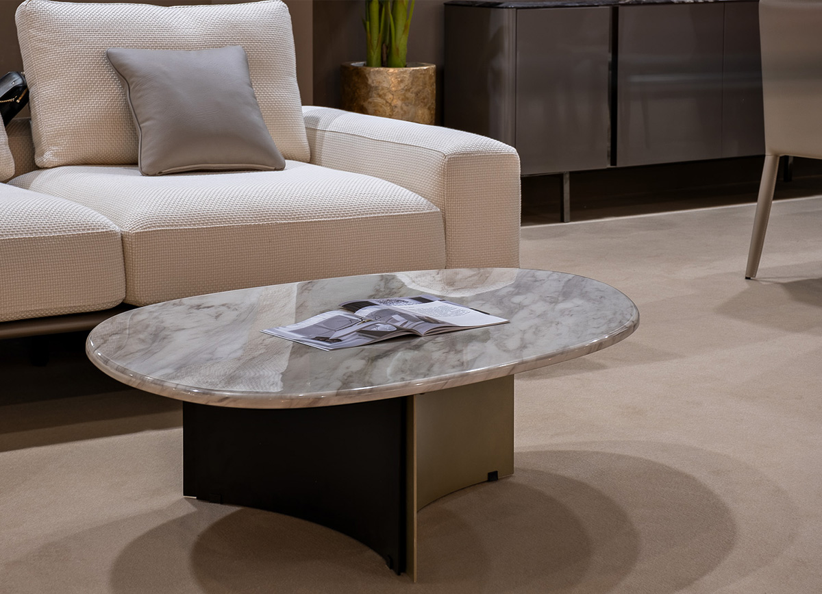 Стол журнальный белый 8