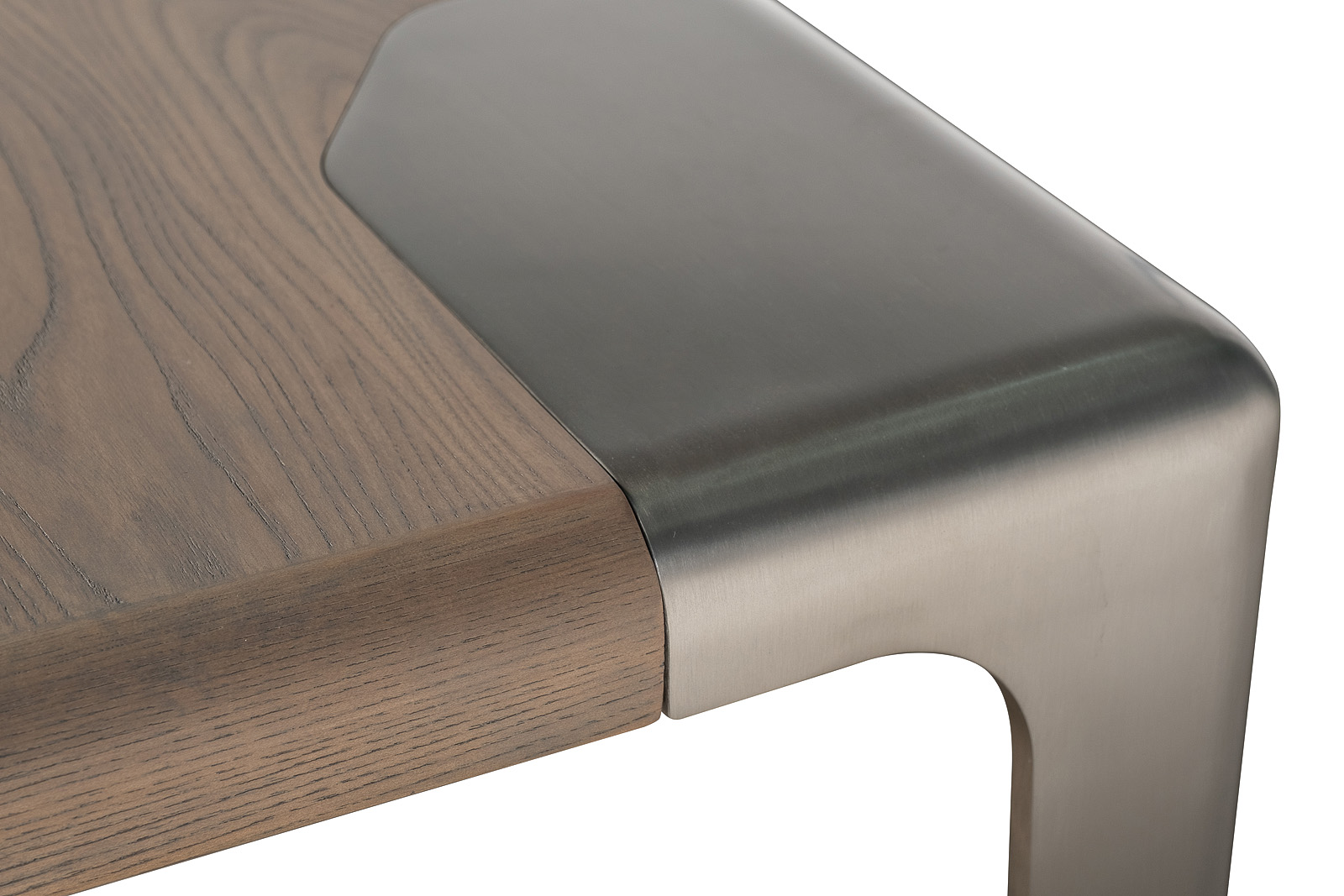 Стол обеденный «Закруглённый» (Smooth) шпон вяза 5