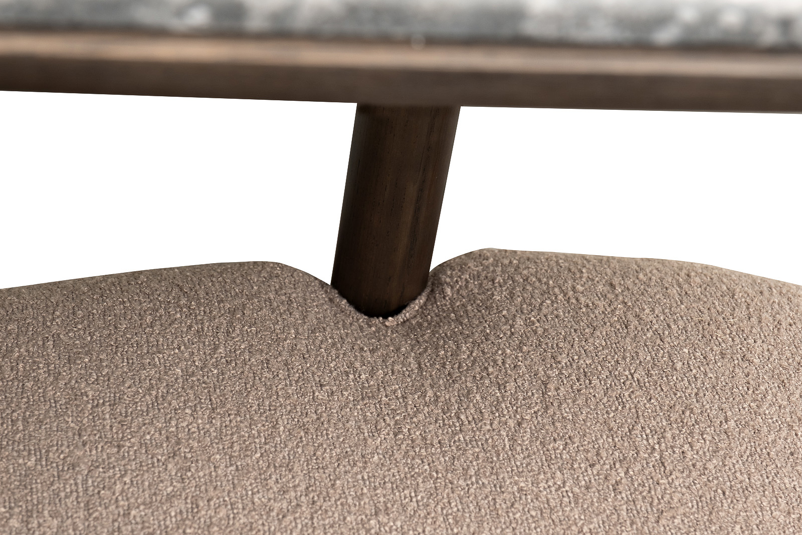 Зеркало с полкой и пуфом 5