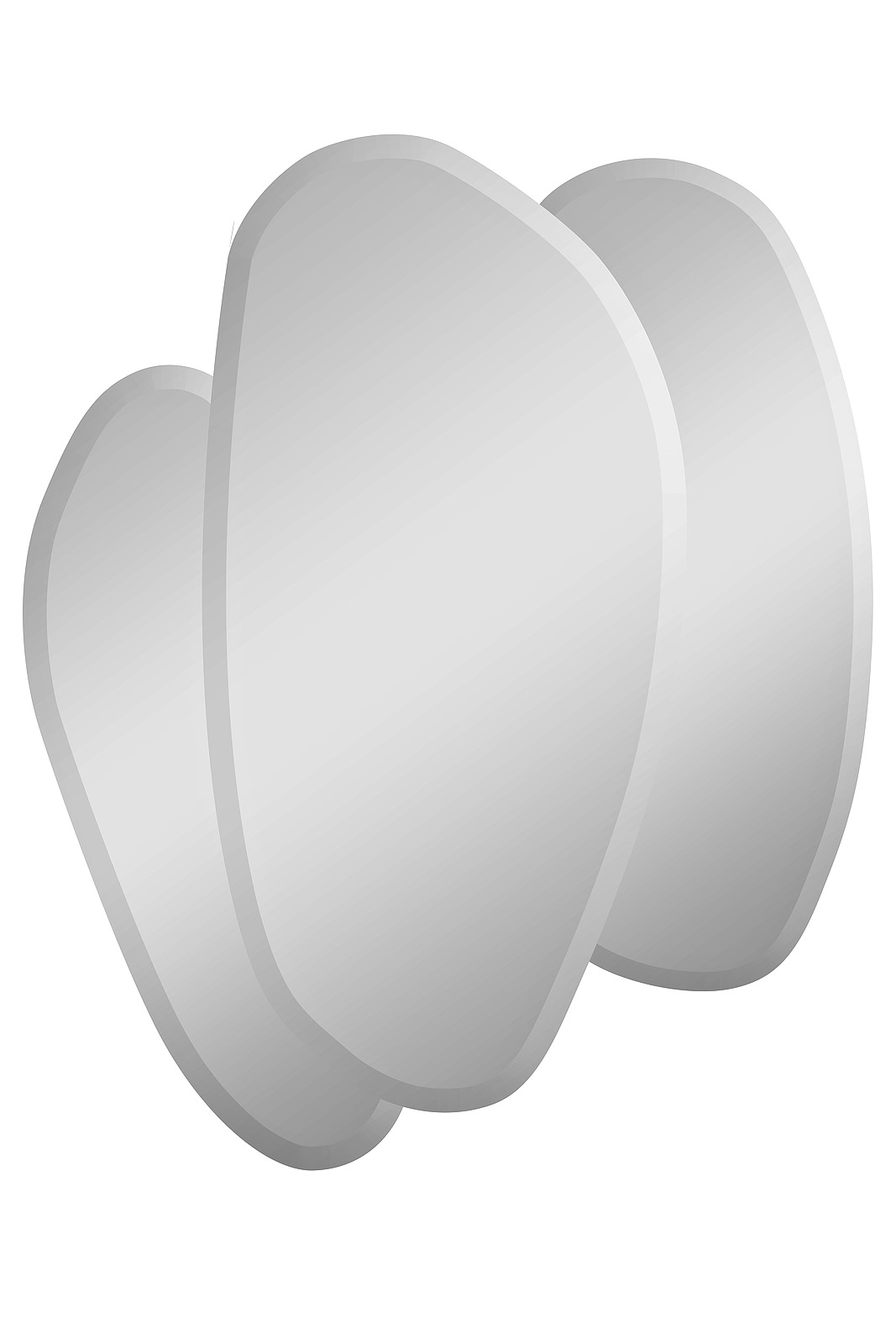 Зеркало настенное тройное 1