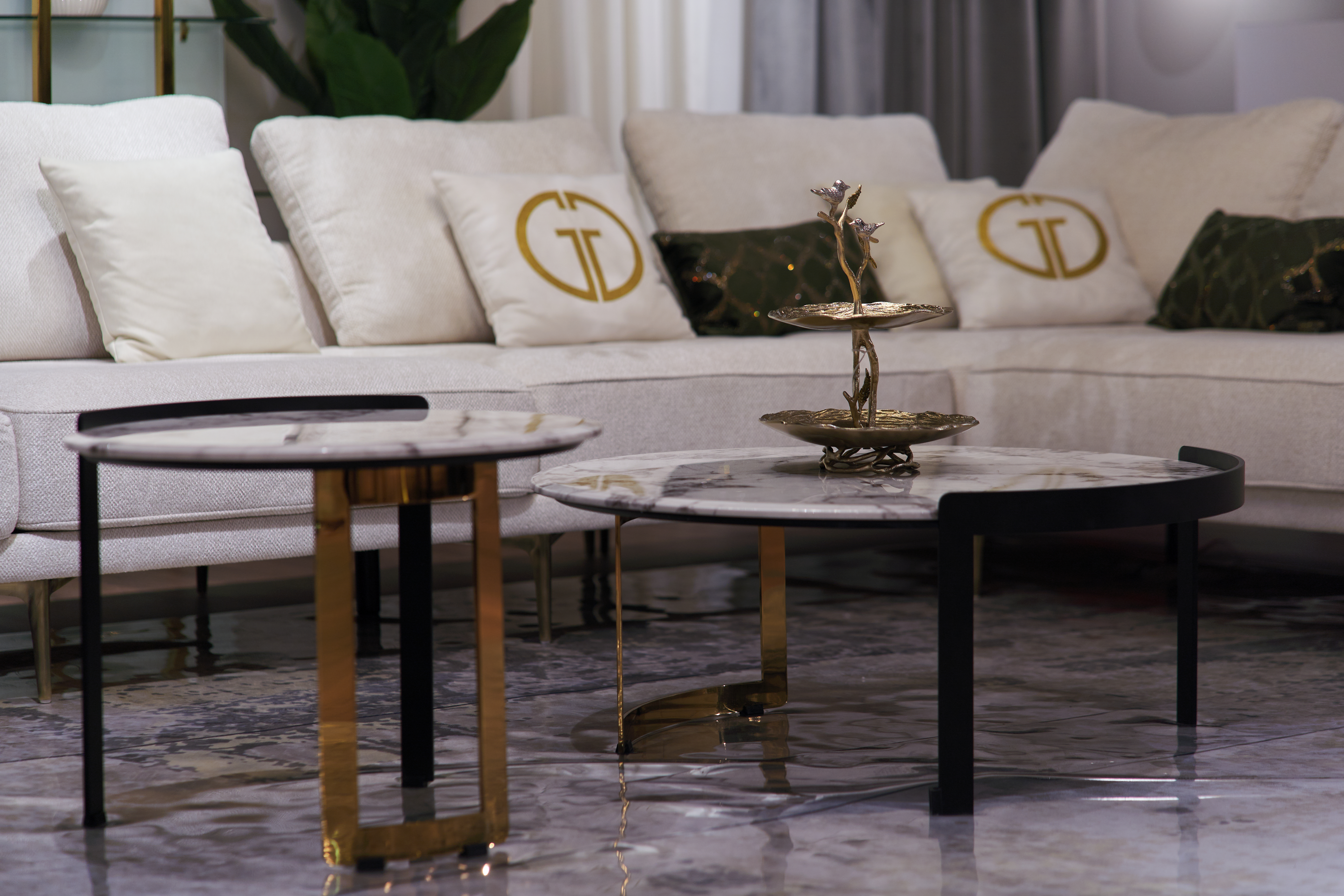 Столик журнальный Кадис (Cadiz) круглый 5