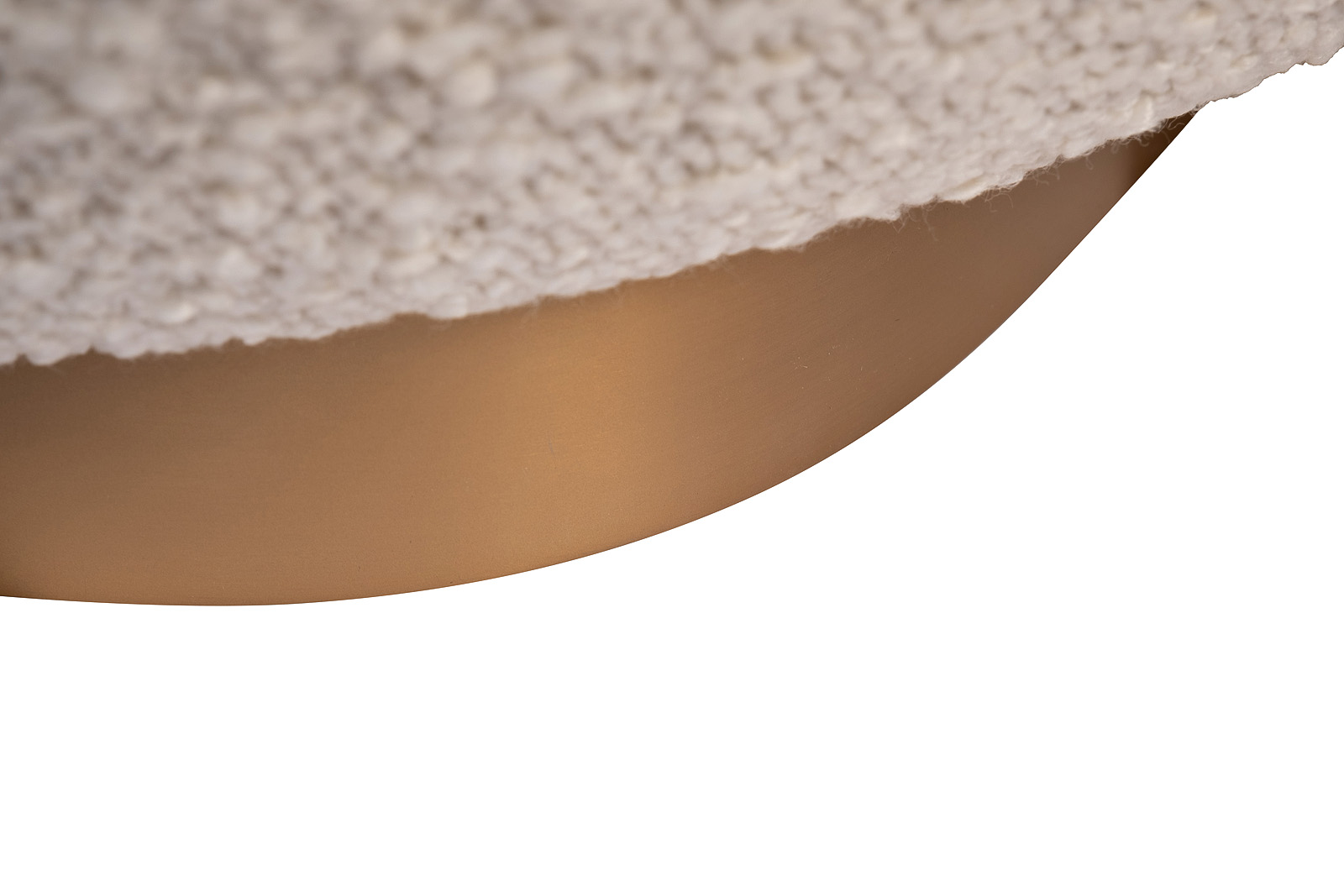 Кресло без подлокотников букле бежевое 5