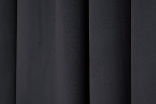 Портьера Силки (Silky) 275х260см димаут серая