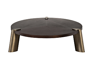 Стол журнальный низкий Kong темный орех 1 (превью)