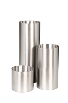 Ваза металлическая матовый никель 2 (превью)