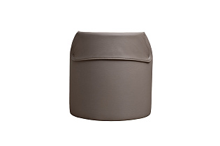 Пуф Бруно(Bruno) букле/искусственная кожа серый