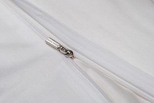 Комплект постельного белья "Фиори" сиренево-белый 145х210см с наволочками 50х70см