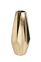 Ваза керамическая золотая