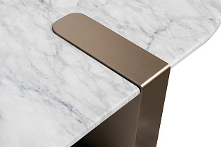 Стол журнальный Брендон (Brandon) мраморный