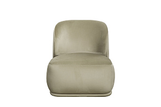 Кресло Капри Базовая(Capri Basic) велюровое оливковое