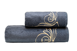 Полотенце "Лирика" 70*140 графит