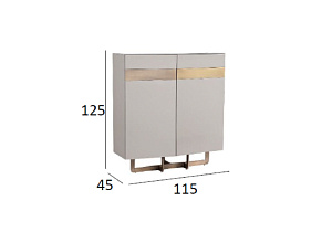 Комод высокий Космос (Space) с дверцами