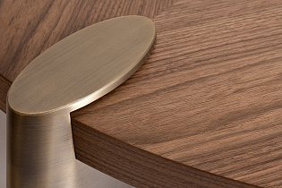 Стол журнальный Kong светлый орех